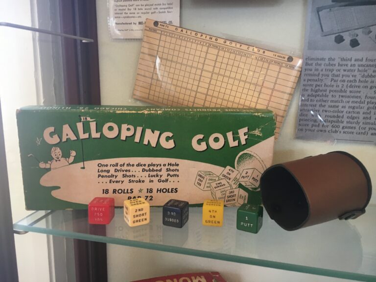 Galloping Golf Dice Game