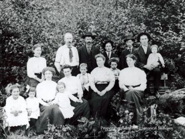 Kingdon family at the football