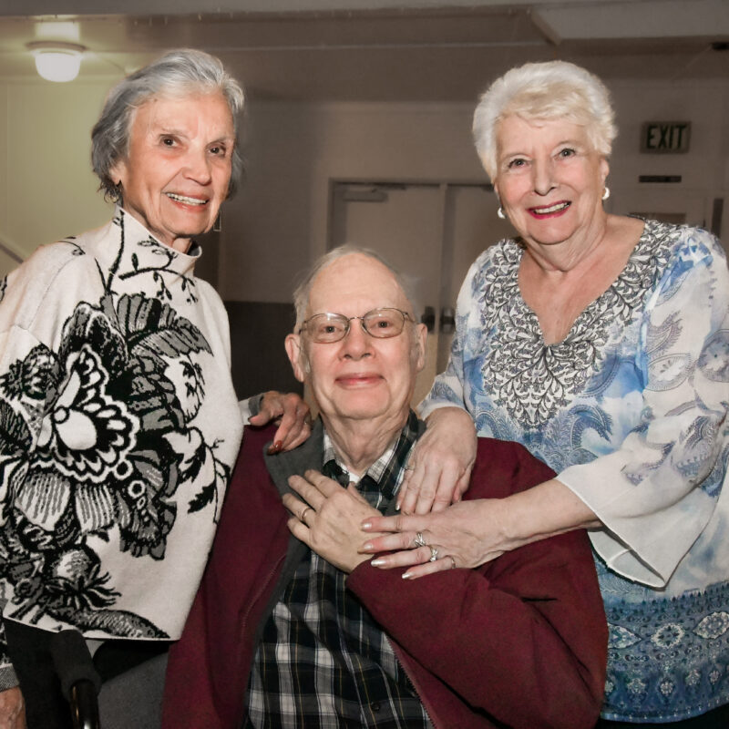 Jerry Freeland, Bill Lambert, and Barb Fahey