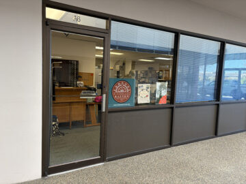 Front entrance to the Collections Center.